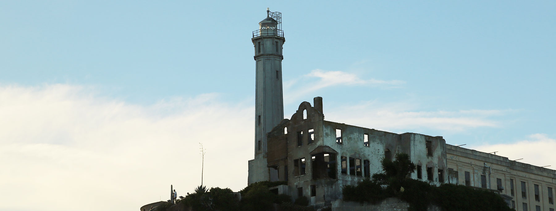 Alcatraz lighthouse tower